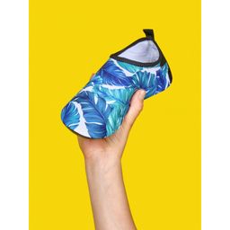 Коралловые тапочки аквашузы Синие листья - Bearwear фото 6