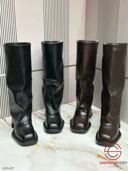 женские высокие сапоги осенние - Bruno фото 6