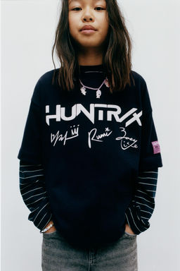 KPOP DEMON HUNTERS NETFLIX  PRINTED T-SHIRT - Zara фото 10