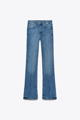 ZW COLLECTION BOOTCUT FULL LENGTH MID-WAIST JEANS - Zara фото 18