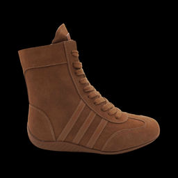 Ботинки из натуральной кожи P-MR22-5 коричневые - Ahgel stars фото 2