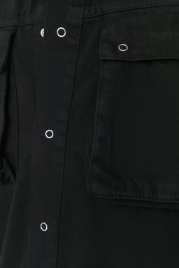 TRENDYOL MAN Siyah Regular Fit Erkek Buyuk Cepli Kot Ceket TMNAW20CE0234 - Trendyolmilla фото 4