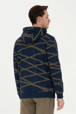 Мужской темно-синий вязаный кардиган Неожиданная скидка в корзине - U.s. polo assn фото 5