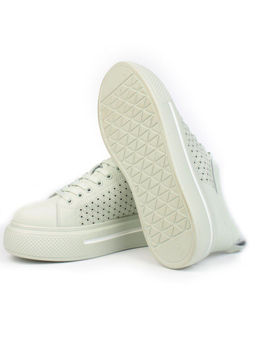 05-DXT52-3 LT. GREEN Кроссовки женские (натуральная кожа) - Фабричный китай фото 14