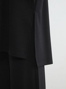 Ta?l? Soft Touch Oversize Kad?n Sweatshirt Tunik