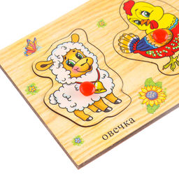 Рамка - вкладыш малая Моя ферма - Лесная мастерская фото 5