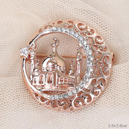 Брошь Мусульманская / 4903-46 /уп 24/