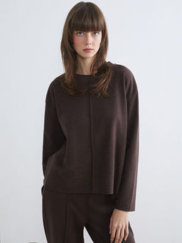 Bisiklet Yaka Kad?n ?nce Kazak