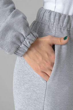 Арт. 2545 Костюм женский с брюками 44-50 (4 шт) Цвет:серый меланж