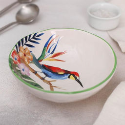 Салатник «Колибри», 460 мл, d=16 см, доломит, белый