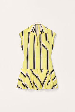 LIMITED EDITION STRIPED PUFF DRESS - Zara фото 5