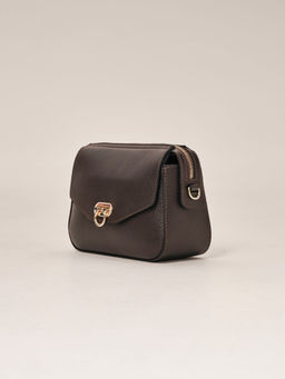 Сумка через плечо Azaro 3684 темно-коричневая