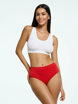 БMi_F 2220 Slip Midi PA (со средним бочком) - bianco - Minimi фото 5