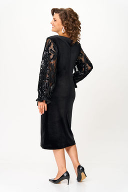 Платье Svetlana Style 2142 черный бархат