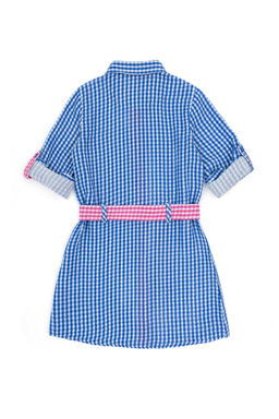 Тканое платье Saks для девочки - U.s. polo assn фото 3