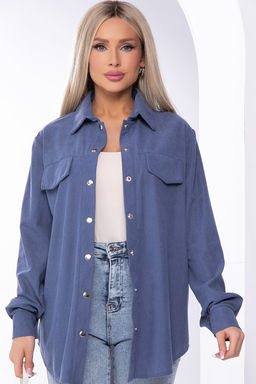 Рубашка Дыхание весны (джинс) Б8228 - Lt collection фото 4