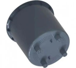 Горшок для цветов 6,5л d217 h215мм серый GENIUS