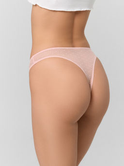 Цена за 2 штуки! Трусы бразилиано женские розовые - Mark formelle фото 4