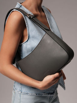 Сумка на плечо багет Deboro 31046 хромо