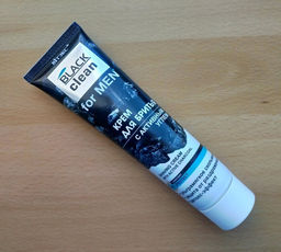 BLACK CLEAN For Men Крем для бритья с активным углем, 100 мл