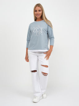 Лонгслив Хлопок 95%, лайкра 5%. Вегас - Ивассорти фото 22