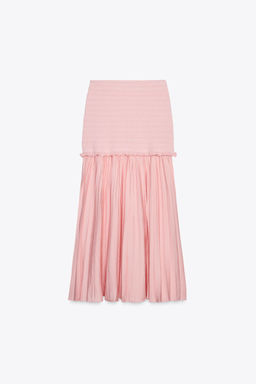 COMBINED KNIT SKIRT - Zara фото 29