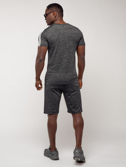 Спортивный костюм летний мужской темно-серого цвета 22265TC - FUYOUKAI фото 4