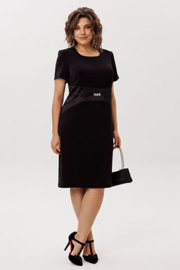 Платье ANELLI 1761 черный лебедь  фото 10