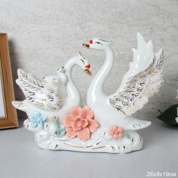 Статуэтка Лебеди 25х9х19 см / W3167 /уп 24/ - Галеонтрейд фото 4