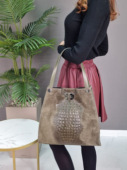 Сумка женская из телячьей кожи