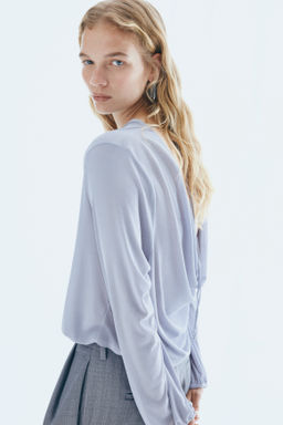 Top con espalda drapeada - H&m фото 6