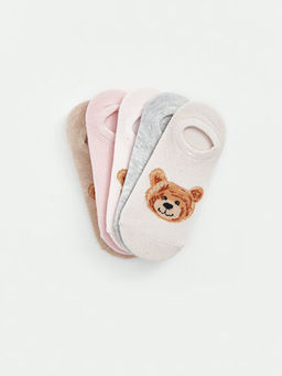 Desenli K?z ?ocuk Patik ?orap 5li - Waikiki фото 2