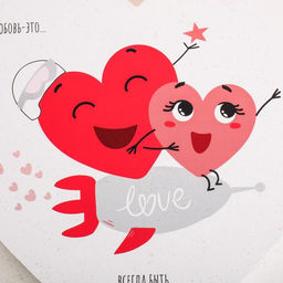 Набор подарочных коробок 3 в 1 Любовь повсюду, 16 14 6 см22 20 9 см - Дарите счастье фото 11