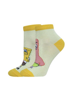 Цена за 2 пары БРЕСТСКИЕ НОСКИ ДЕТСКИЕ 3075 SPONGEBOB (укороченные) мят.свежесть