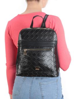L22441 BLACK Сумка-рюкзак (искусственная кожа) - Фабричный китай фото 4