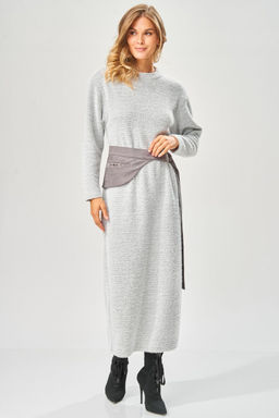 Платье LAIKONY 573 серый зигзаг фото 8