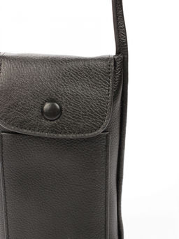 LACCOMA сумка НИ6487-черный натуральная кожа