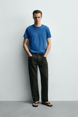 CAMISETA REGULAR FIT / Azul?n