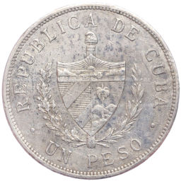 1 песо 1933 года Куба