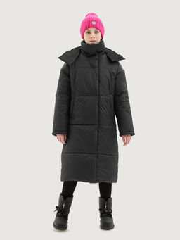 Пальто 6з9225 черный