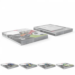 Цена за 200 шт. Тетрадь школьная ученическая ErichKrause Dribbling, 18 листов, клетка (в плёнке по 10 шт.)  фото 9