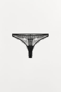 LACE THONG - Zara фото 5