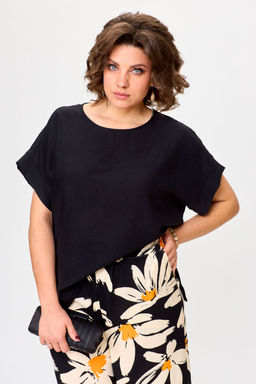 Костюм Michel Chic 1384 черный, ромашка  фото 2