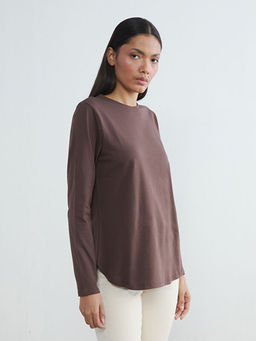 Bisiklet Yaka Kad?n Ti??rt