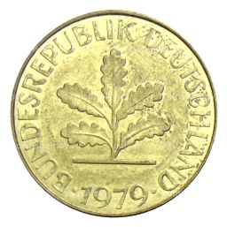 10 пфеннигов 1979 года J Германия