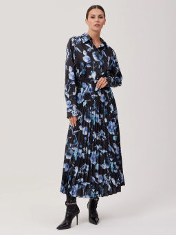 Рубашка женская 1231133008 dark navy - Eleganzza фото 2