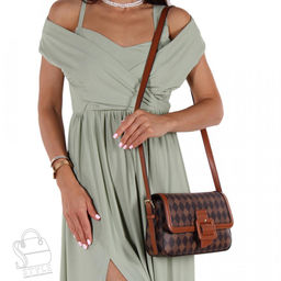 Сумка женская 141-2051 brown S-Style/70 в Новосибирске  фото 2