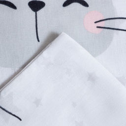 Постельное бельё Этель 1,5 сп Funny rabbits, 143х215 см, 150х214 см, 50х70 см -1 шт, 100 % хлопок, бязь  фото 4