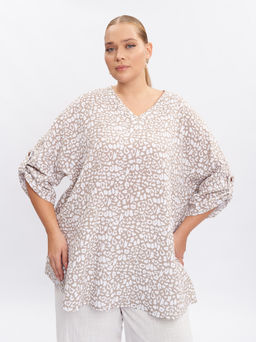 Блузка из муслина TU66501LEO18