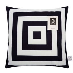 Наволочка декоративная Этель Геометрия Квадраты 40х40 см, велюр  фото 5